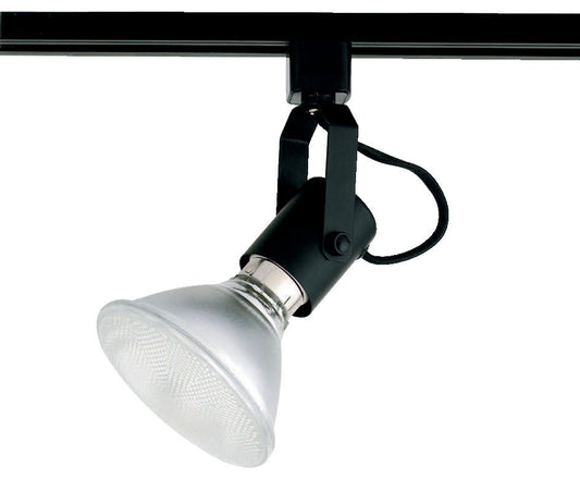 Lampara de Riel Negra - 1 Luz Socket E27 - 100W Max